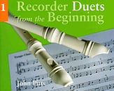 RECORDER DUETS FROM THE BEGINNING BOOK 1 cover